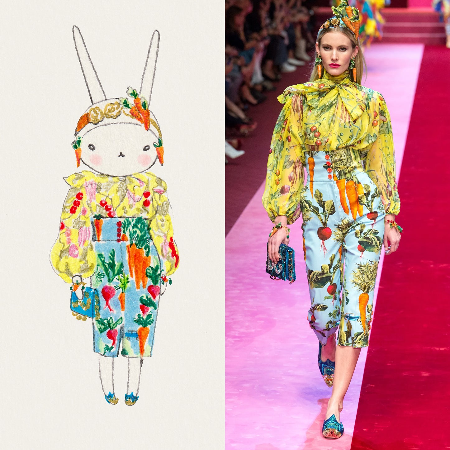 Icons \ Fifi Lapin Wears Dolce & Gabbana
