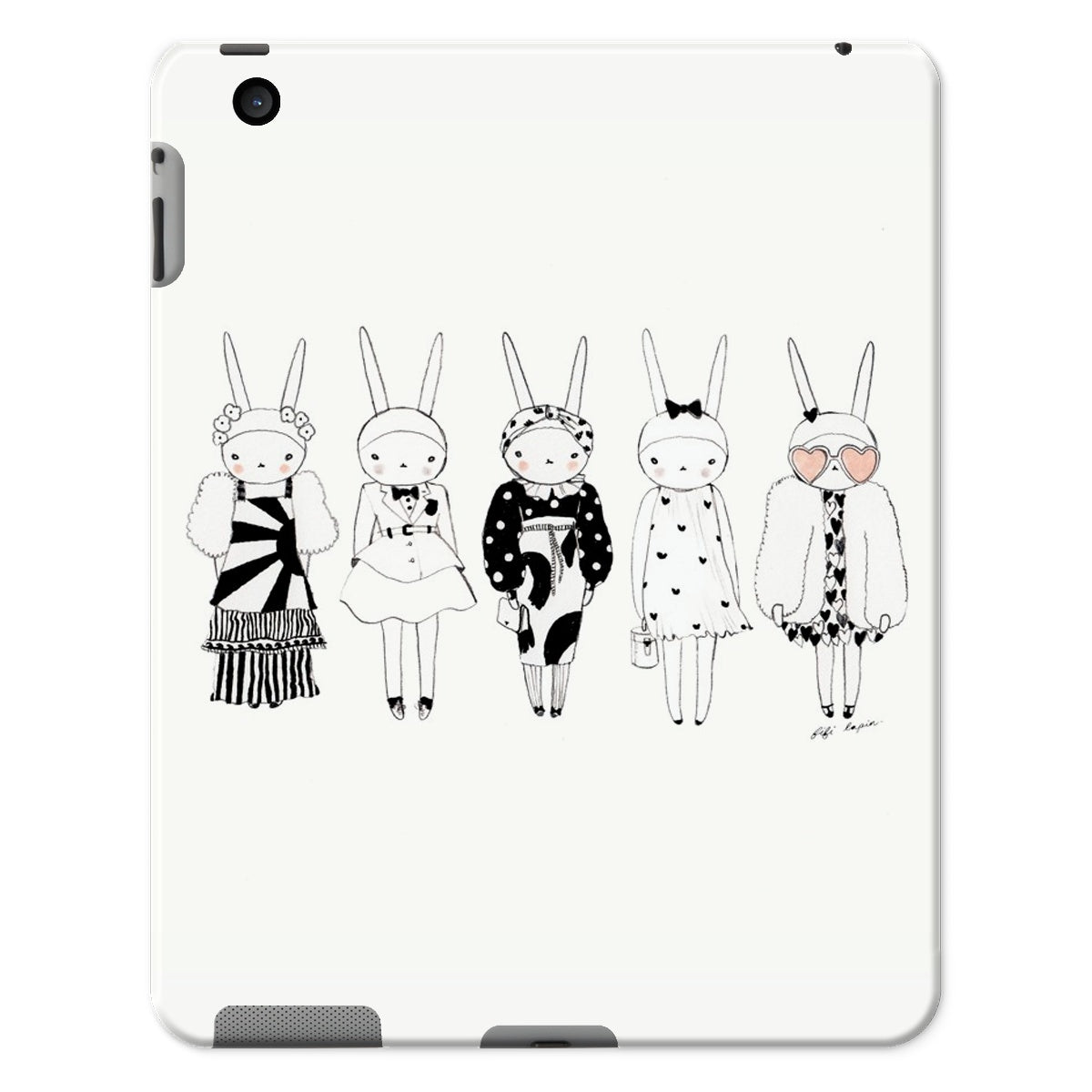 Black & White \ Tablet Case