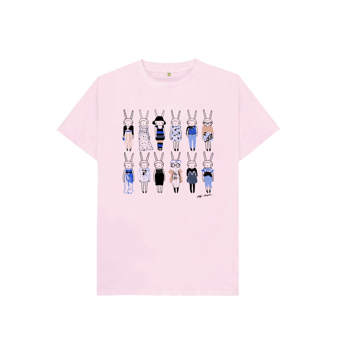Pink Yves Blue \\ Pink \\ Kids T-Shirt