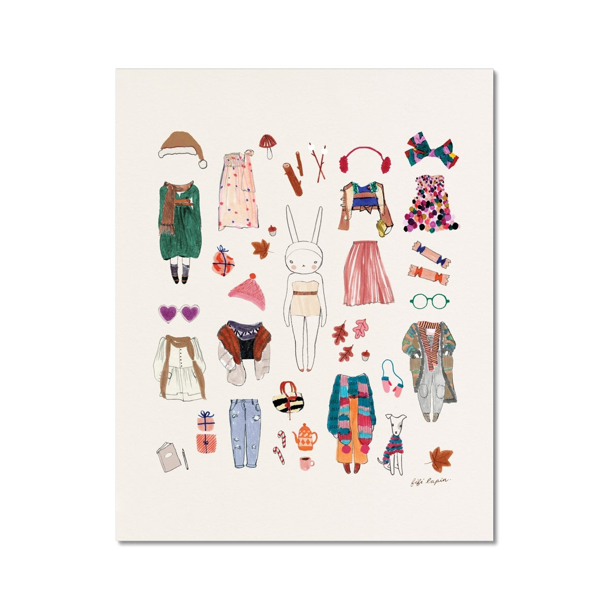 The Winter Doll \ 8x10 Print