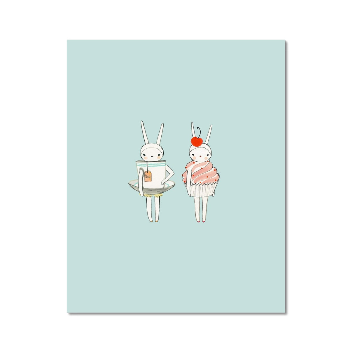 Tea and Cake \ 8x10 Print