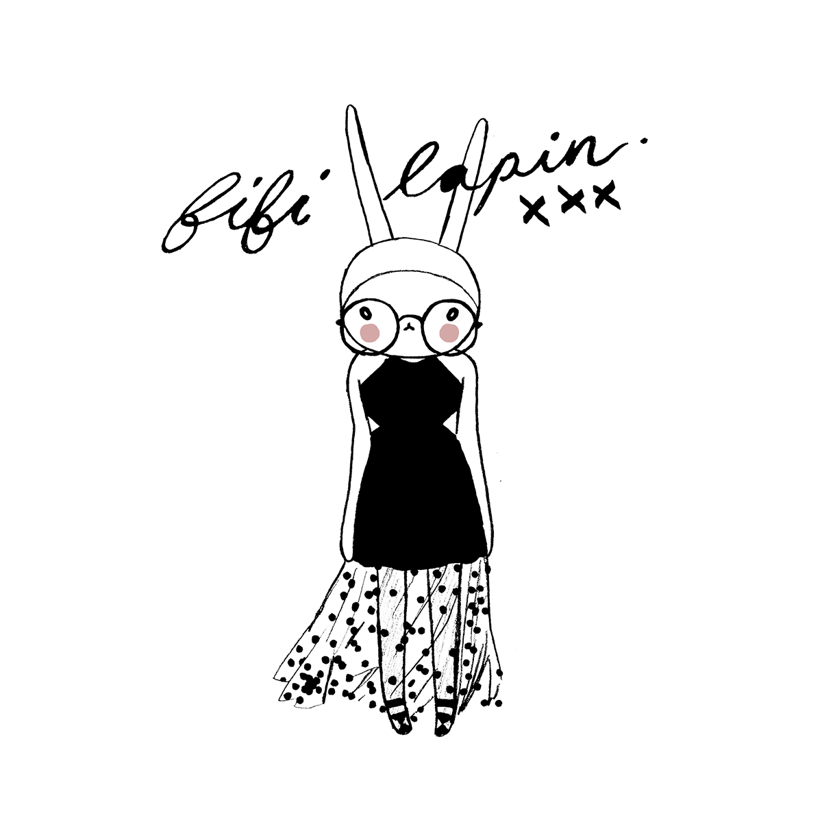 Fifi Lapin xxx \ White \ T-Shirt