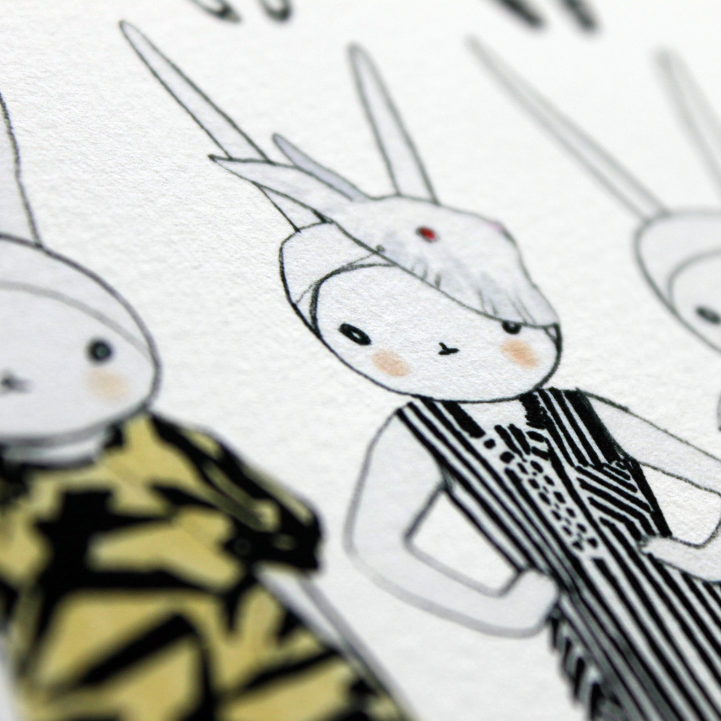 I Love Fifi Lapin \ A2 Print + Hanger