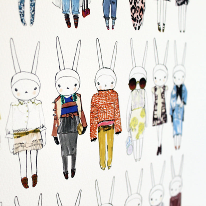 The Spring Summer Season \ A2 Print + Hanger